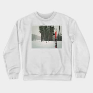 ski equipment Crewneck Sweatshirt